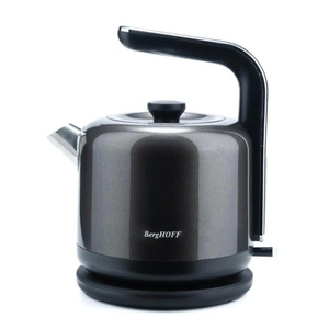 Berghoff Gem Metallic 1.7 L Su Isıtıcı – 2200 W, Paslanmaz Çelik | Koyu Gri görseli 1