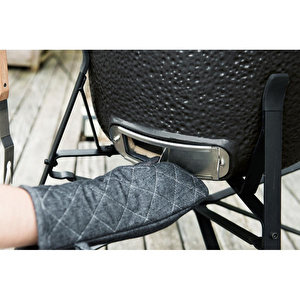 Berghoff Ron Mat Antrasit Büyük Seramik Barbekü Ve Fırın 58 Cm görseli 4