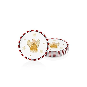 The Mia Globe Pasta Tabağı 6 Lı Set 19 Cm New029