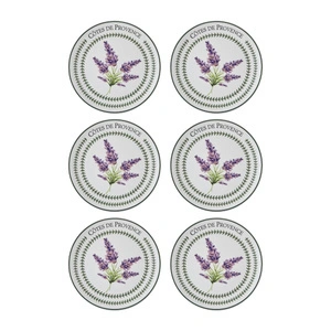 The Mia Provence Lavanta Pasta Tabağı 6lı Set 19 Cm Prc002 görseli 4