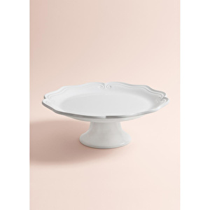 The Mia Grande Pasta Kek Standı Beyaz 33x12 Cm Grd0017 görseli 2