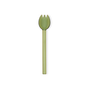 The Mia Abiete Dondurma Ve Tatlı Kaşığı Yeşil 6lı Set