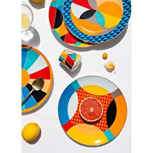 The Mia Shapes Servis Tabağı 6 Kişilik görseli 1