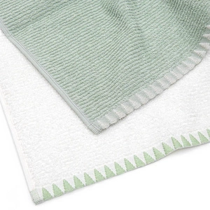 Green Black Vera 2'li Mutfak Havlusu Krem-mint