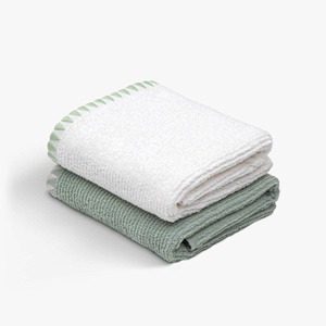 Green Black Vera 2'li Mutfak Havlusu Krem-mint