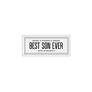 The Mia Dikdörtgen Servis Best Son Ever - 35 X 16 Cm görseli 1