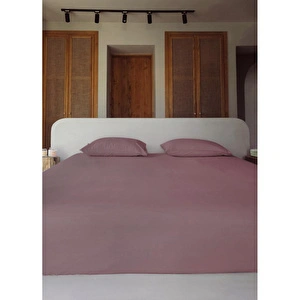 The Mia Cotta Old Rose Çift Kşl Lastikli Çarşaf 200x160 Cm görseli 2
