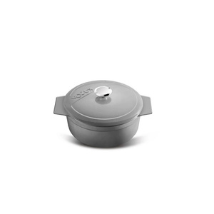 Voeux Kitchenware Gracieuse Gri Döküm Mini Güveç 12 Cm görseli 1