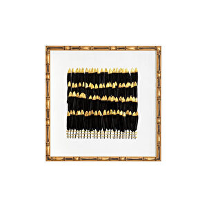 The Mia Flume Tablo Siyah 60x60x4 Cm Tbl0097