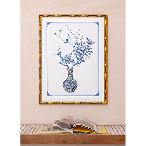 The Mia Floral Tablo 60x80x4 Cm Tbl0091 görseli 1