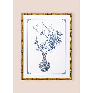 The Mia Floral Tablo 60x80x4 Cm Tbl0091 görseli 3