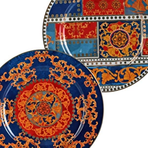 Lucky Art Clari̇ssa Bone 20cm 4lu Tabak Seti görseli 2