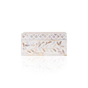 The Mia Sedef Dikdörtgen Kutu 25x16x12 Cm Tlc0071 görseli 1