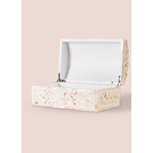 The Mia Sedef Kutu Dikdörtgen 25x15x12 Cm Tlc0077 görseli 5