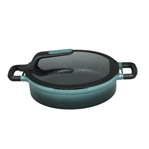 Berghoff Gem Stay Cool Pilav Tenceresi Forest 28 Cm görseli 1