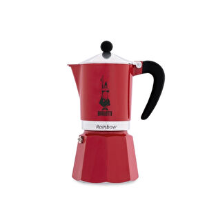 Bialetti Rainbow Kırmızı Mokapot (6 Cup)