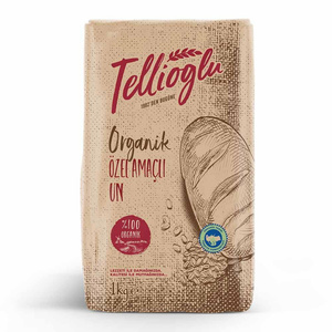 Tellioğlu Organik Özel Amaçlı Un 1 Kg