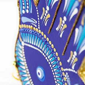 Coho Objet Coho Art El Yapımı Hamsa Fatımanın Eli Simgesi görseli 3
