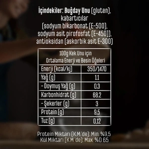 Tellioğlu Kek Kurabiye Unu 1 Kg