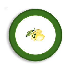 Fern&Co Citrus Collection Porselen Yemek Tabağı
