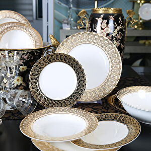 Berghoff Isadora 67 Parca Bone China Yemek Takimi