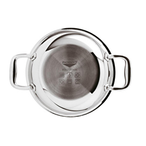 Paderno Çelik Mini Sahan 16 Cm görseli 3