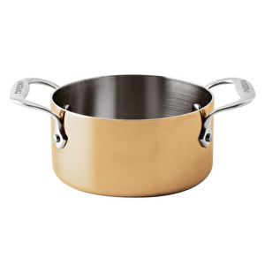 Paderno Çelik Mini İki Kulplu Sos Tenceresi 12 Cm görseli 1