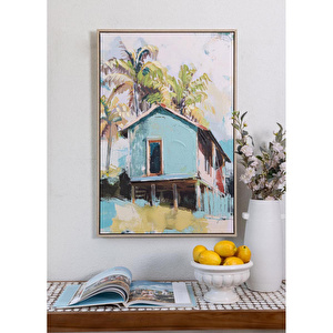 The Mia Village Kanvas Tablo 60x90 Cm Tbl0071 görseli 2
