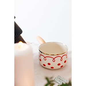 Emaylab Merry Yılbaşı Özel Emaye Tava 16cm (1,3 Litre)