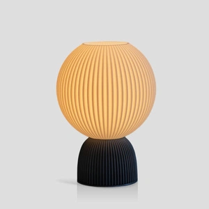 Soli Workshop Luna Small Masa Lambası - Gümüş görseli 2