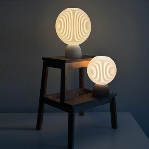 Soli Workshop Luna Small Masa Lambası - Ahşap