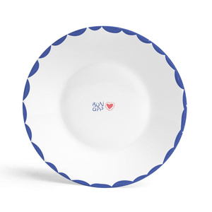 Fern&Co Bon App Collection Yemek Tabağı Blue