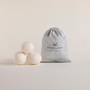 Penelope %100 Doğal Yün 3'lü Çamaşır Kurutma Topu