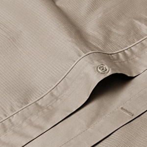 Penelope %100 Pamuk Percale Nevresim Seti 260x240 Cm Taş Rengi - Pure Serisi görseli 5