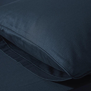 Penelope %100 Pamuk Percale Nevresim Seti 200x220 Cm Lacivert - Pure Serisi görseli 4
