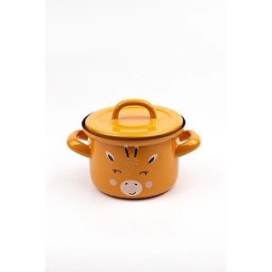 Emaylab Little Giraffe Emaye Mini Bebek Tenceresi 12cm (850 Ml) görseli 2