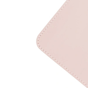 Bloominbag Still & Silent – Pink Gerçek Deri Desk Mat Macbook Altlığı Ve Mousepad görseli 5