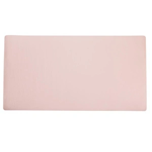 Bloominbag Still & Silent – Pink Gerçek Deri Desk Mat Macbook Altlığı Ve Mousepad görseli 1