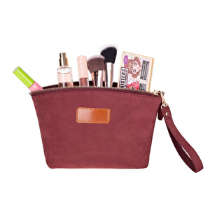 Bloominbag Burgundy Dust Clutch / el çantası görseli 5