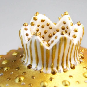 Coho Objet Coho Art Bereket Narı El Yapımı Sanatsal Dekoratif Obje - Brilliant Gold görseli 5