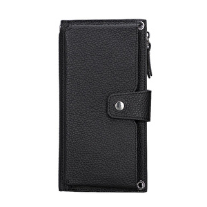 Bloominbag Lozan Strap Shadow Black Gerçek Deri Çapraz Askılı Telefon Bölmeli Cüzdan Çanta görseli 3