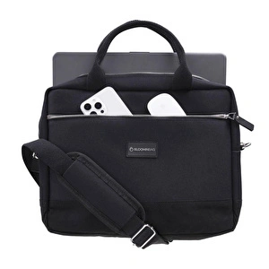 Bloominbag Deep Black 15-16 Inç Laptop / Macbook Çantası görseli 3