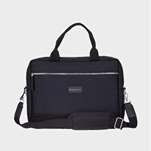 Bloominbag Deep Black 15-16 Inç Laptop / Macbook Çantası görseli 1