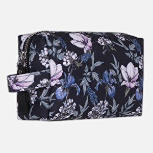 Bloominbag Black Cherries Makyaj Ve Kozmetik Çantası görseli 5