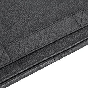 Bloominbag Awe Slim Hakiki Deri Siyah 14inç Laptop / Macbook Kılıf görseli 4