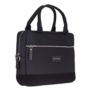 Bloominbag Deep Black 13-14 Inç Laptop / Macbook Çantası görseli 4