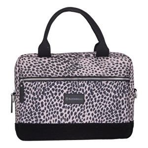 Bloominbag Leopard Cita Noir 13-14 Inç Laptop / Macbook Çantası görseli 3