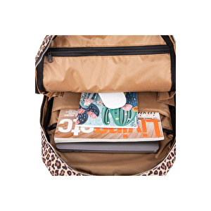 Bloominbag Earthy Leopard 13-14 Inç Laptop / Macbook Sırt Çantası görseli 5