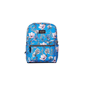 Bloominbag Blue Cherry Blossom 13-14 Inç Laptop / Macbook Sırt Çantası
