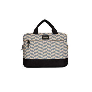 Bloominbag Smokey Chevron 13-14 Inç Laptop / Macbook Çantası görseli 1